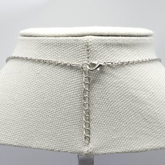 Chain with MOM Heart Pendant and Red Heart Crystal. - Picture 4 of 4